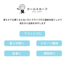 画像をギャラリービューアに読み込む, COOLスカーフ トールドライ エンジ