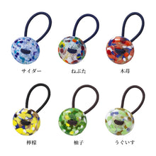 画像をギャラリービューアに読み込む, アデリア 津軽びいどろ ヘアゴム