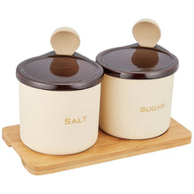 画像をギャラリービューアに読み込む, イシガキ産業 ソルト&シュガーポットセット 300ml