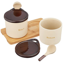 画像をギャラリービューアに読み込む, イシガキ産業 ソルト&シュガーポットセット 300ml