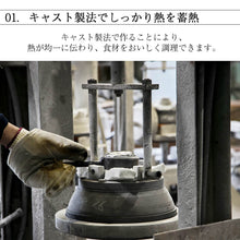 画像をギャラリービューアに読み込む, 京都活具 アルミ鋳物フライパン 20cm
